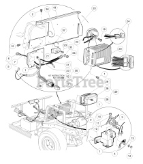 Husqvarna HUV 4210 EXP - Husqvarna 4x2 Utility Vehicle, Electric (2006-11) OBC, Controller, and Solenoid