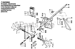 Weed Eater 5000 - Weed Eater String Trimmer POWER HOE ASSEMBLY