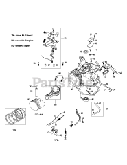 MTD 5P70M0C - MTD Engine 5P70M0C Crankcase