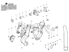 Poulan B 1750 - Poulan Blower (2006-12) Housing