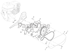 Poulan Pro HD F900 (960820013-00) - Poulan Pro Tiller (2009-03)