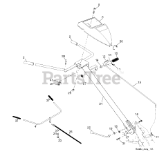Poulan Pro DRT 900 (960920028-00) - Poulan Pro Rear-Tine Tiller (2012-02)
