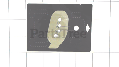 RedMax 532160396 Belt Schematic Decal, 42"/46" Mechanical/Electric