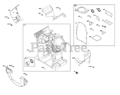 Briggs & Stratton 386447-0087-B5 - Briggs & Stratton Horizontal Engine Cylinder Group