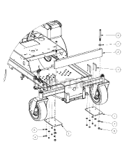 Cub Cadet 59A30014 (59A30014150) - Cub Cadet Commercial Catcher System Weight System