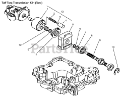 Toro 72115 (270-H) - Toro Lawn & Garden Tractor (SN: 099000001 - 099999999) (1999) Motor Shaft