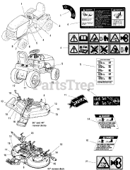Simplicity 1693965 - Simplicity Broadmoor 38" Lawn Tractor, 16hp Kohler