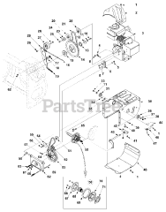 Craftsman 247.886640 (31AS615E099) - Craftsman Snow Thrower (2004) (Sears)
