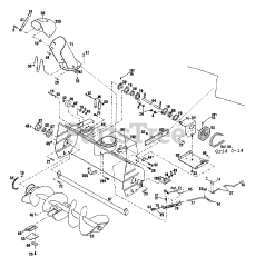 Troy-Bilt 14039 - Troy-Bilt 38" Single-Stage Snow Thrower Attachment (SN: 140390100101 & Above)