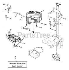 Statesman SP 24H48 YT (960120025-00) - Statesman Lawn Tractor (2005) (Southern States)