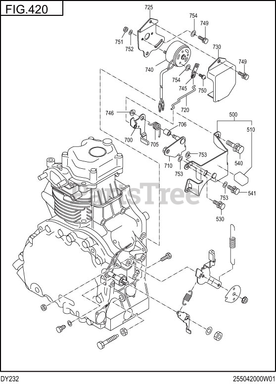 Subaru Robin DY232DD5460 DY23 2