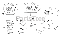 Kohler K321-60186 - Kohler K-Series Engine, Made for Jacobsen, 14hp, 10.4kW Fuel Pump 14-10-4 (TP-691-B) Rev 10/17/2006