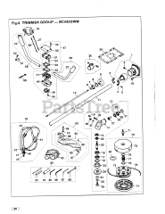 RedMax BC 442 DWM - RedMax Brushcutter (1994-03)