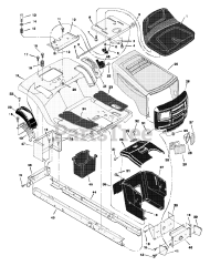 Murray 40538A - Murray 40" Lawn Tractor (1997)