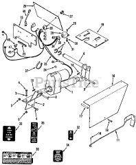 Toro 84227 - Toro Electric Lift (1989) Parts List For Electric Lift Kit Factory Order Number 84227
