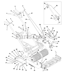 Gravely 995313 (CL-130) - Gravely 30" Walk-Behind Reel Mower, Kohler (SN: 000101 & Above)