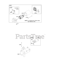 Briggs & Stratton 303447-1237-E1 - Briggs & Stratton Horizontal Engine Electric Starter #2