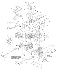 Craftsman 107.277740 (2690429) - Craftsman ZT7000 Series 50" Zero-Turn Mower, 22hp Briggs & Stratton (2005)