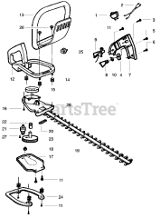 Weed Eater GHT 220 - Weed Eater Hedge Trimmer, Type 1