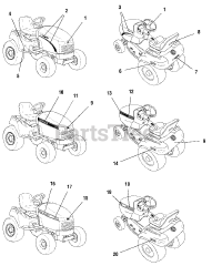 Simplicity 1693112 - Simplicity Legacy Garden Tractor, 24.5hp Diesel