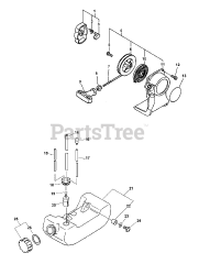 Echo SRM-2100 - Echo String Trimmer (Type 1) (SN: 159491 - 999999) Starter, Fuel System
