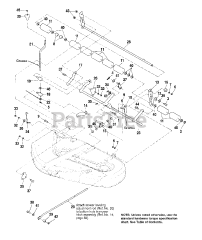 AGCO 1613 H (1691820) - AGCO 38" Lawn Tractor, 12.5hp 38" Mower Deck - Height Adjustment &amp; Rollers