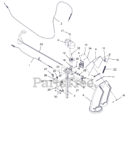 Ariens 921327 - Ariens Platinum 24" SHO Snow Blower, Ariens AX 369cc EFI engine (SN: 000226 - 099999)