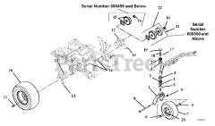 Gravely 992125 (PM 252M XDZ) - Gravely Pro-Master 52" Zero-Turn Mower, 27hp Daihatsu LC (SN: 000101 & Above)