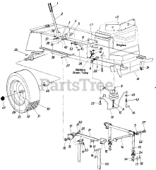 MTD 136-782-000 - MTD Lawn Tractor (1986)