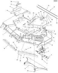 Ferris IS 2100Z (5901595) - Ferris IS2100Z Series 61" Zero-Turn Mower, 28hp Briggs & Stratton, Rear-Discharge