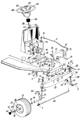 MTD 130-332D192 - MTD Lawn Tractor (1990) (Wheatbelt) Parts