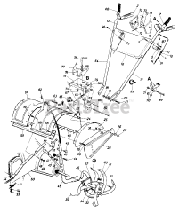 ServiStar 15337 (219-504-105) - ServiStar Tiller (1989) (American Hardware)