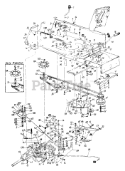 Yard-Man 143W834H401 - Yard-Man Garden Tractor (1993)