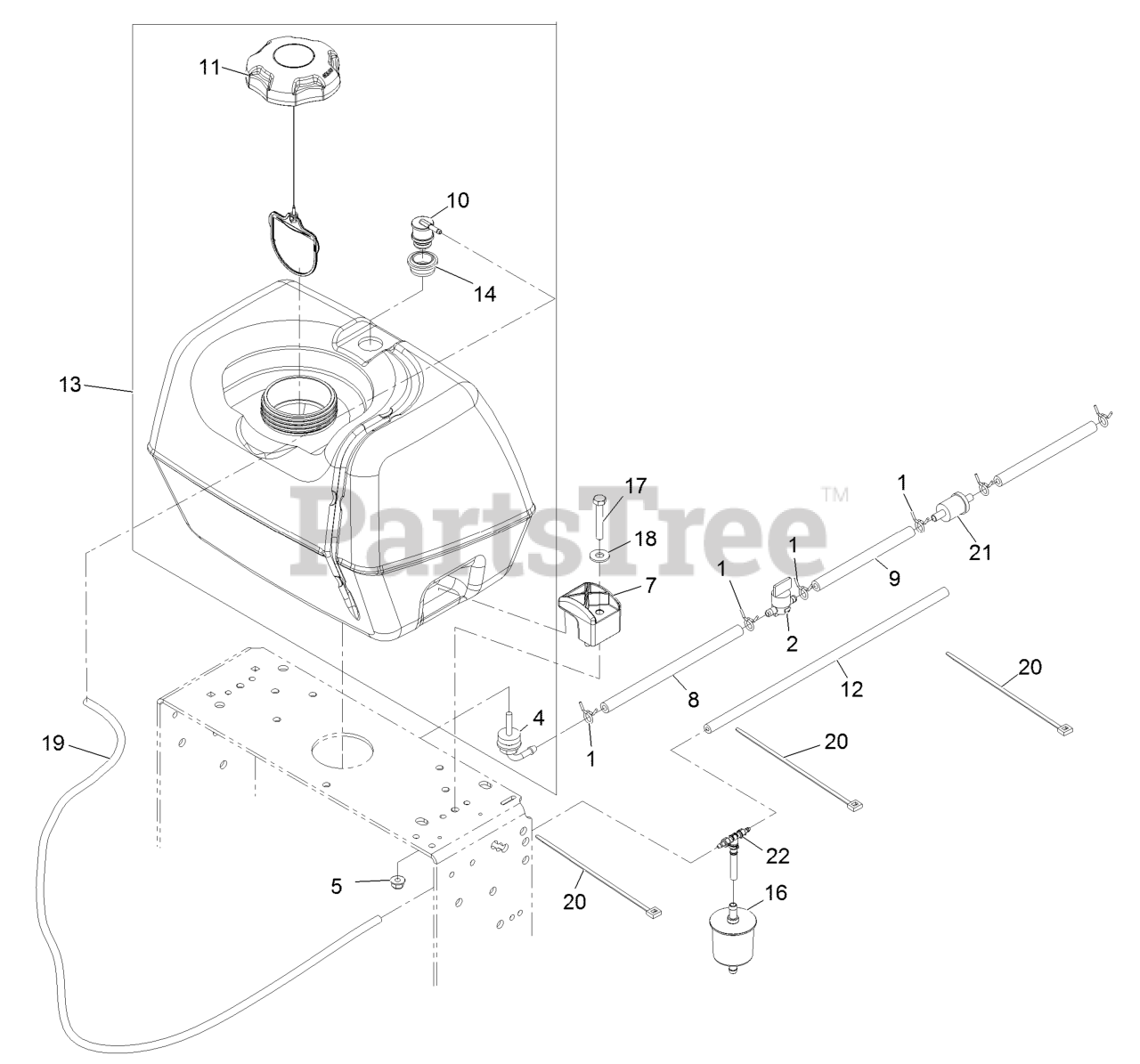 Exmark MG481KA483P - Exmark 48
