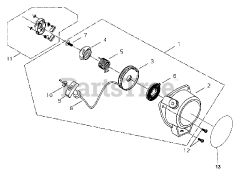 Shindaiwa F 195 S - Shindaiwa String Trimmer Starter