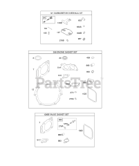 Briggs & Stratton 385777-1126-G1 - Briggs & Stratton Vertical Engine Engine, Valve, and Carburetor Kits
