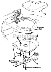 Cub Cadet 094 (190-094-100) - Cub Cadet 21" Mulch Kit (1993) 21" Mulching Kit