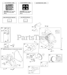 Briggs & Stratton 204312-0171-B1 - Briggs & Stratton Horizontal Engine