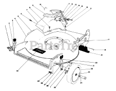 Toro 20511 - Toro Walk-Behind Mower (SN: 009000001 - 009999999) (1989)