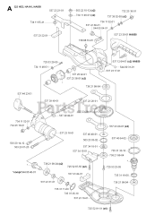 Husqvarna HA 850 - Husqvarna Hedge Trimmer Attachment (SN: 20070100001 - 20090900000) GEAR HOUSING