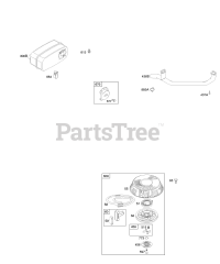 Briggs & Stratton 380777-0135-E1 - Briggs & Stratton Vertical Engine