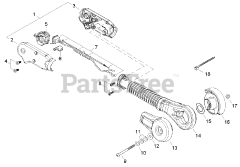 Echo 900112 - Echo Hip Mount Throttle Kit
