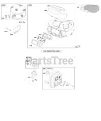 Briggs & Stratton 28AH76-0113-E1 - Briggs & Stratton Vertical Engine