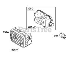 Briggs & Stratton 104M02-0270-F1 - Briggs & Stratton Vertical Engine