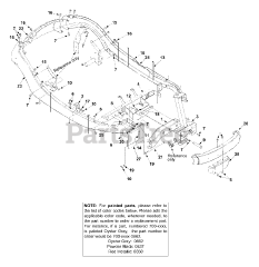 White Outdoor LR-927 (13A-344-190) - White Outdoor 27" Rear-Engine Riding Mower (2003)