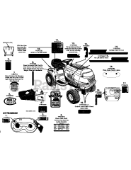 Huskee 13AX795G031 - Huskee Lawn Tractor (2008) (Tractor Supply)