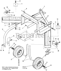 Simplicity 1600223 - Simplicity 54" Cultivator Attachment