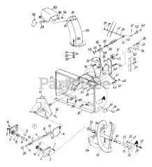 MTD 312-610E134 - MTD Snow Thrower (1992) (Home Depot)