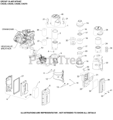 Kohler CH260-1012 - Kohler Command PRO Engine, Basic Version, 6hp, 4.5kW 10 Air Intake