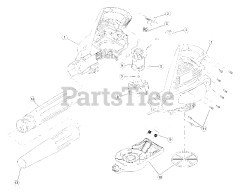 Ryobi 190r (41AB190C034) - Ryobi Blower Motor Housing Parts